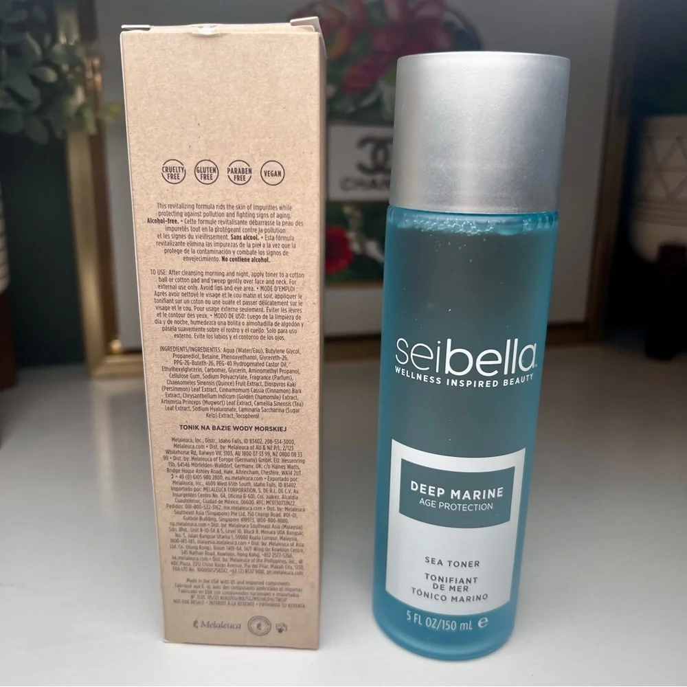 Sei Bella Deep Marine Age Protection Facial Sea Toner - Alcohol Free